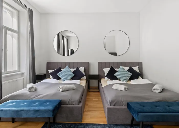 Three Bedrooms - 80 M2 - 2 Min To U4 Meidlinger Hauptstrasse Apartamento